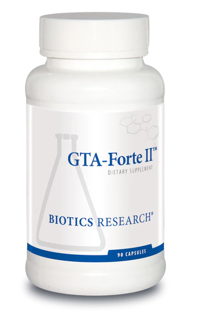 A bottle of biotech research ' gta-forte ii '.