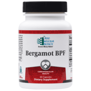 A bottle of bergamot bpf supplement