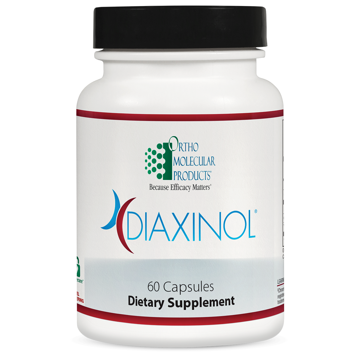 A bottle of diaxinol is shown.