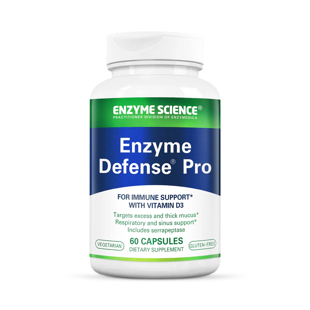 A bottle of enzyme defense pro