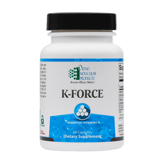 A bottle of k-force supplement