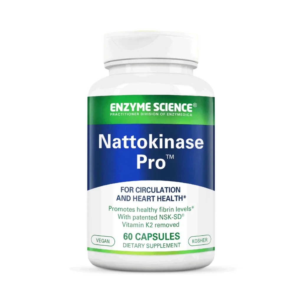 A bottle of nattokinase pro