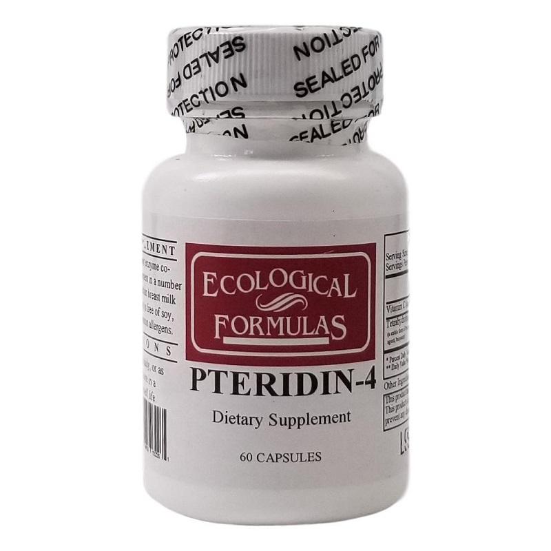 A bottle of pteridin 4 is shown here.