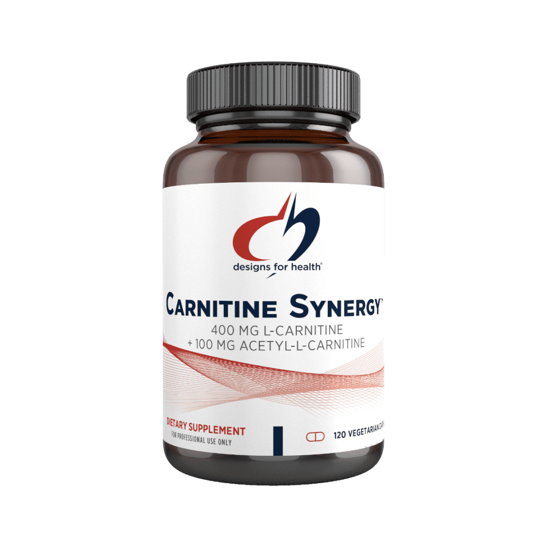 A bottle of carnitine synergy