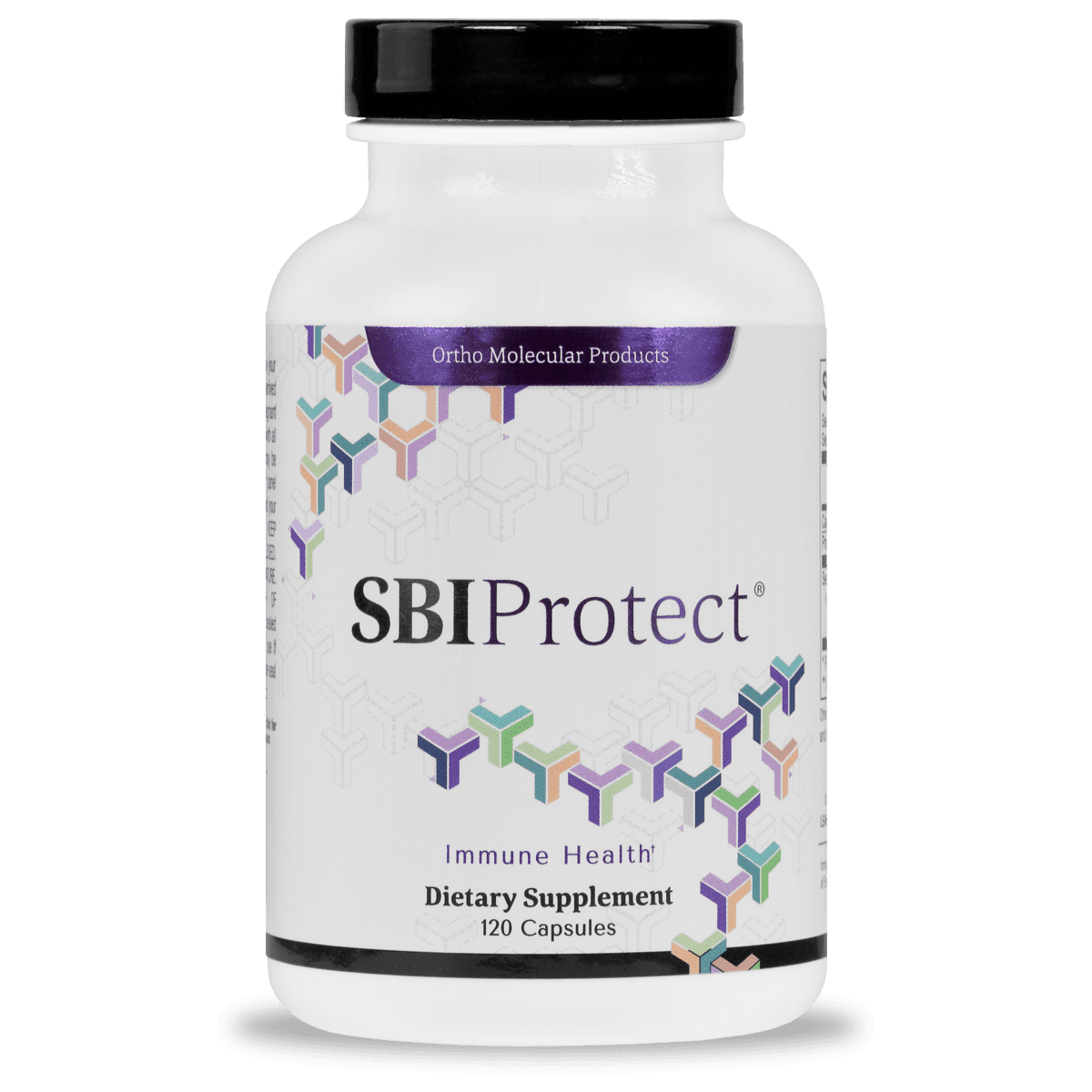 A bottle of sbi protect